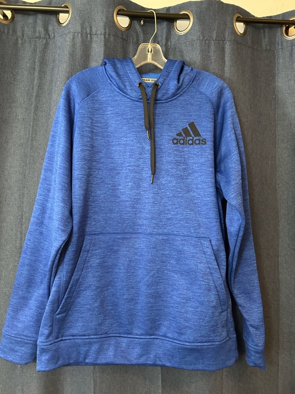adidas Royal Blue Team Issue Hooded Pullover